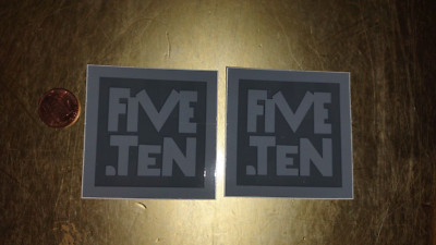 X2 FIVE TEN GREY Sticker Decal Old Stock ORIGINAL