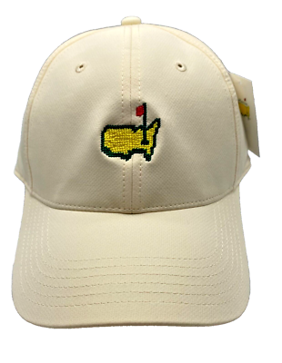 2026 Masters Butter Yellow Needlepoint Logo Men's Golf Hat Augusta