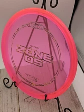 New Discraft First Run Z-Line Zone OS Golf Disc 174 Grams FLOWER Stamp