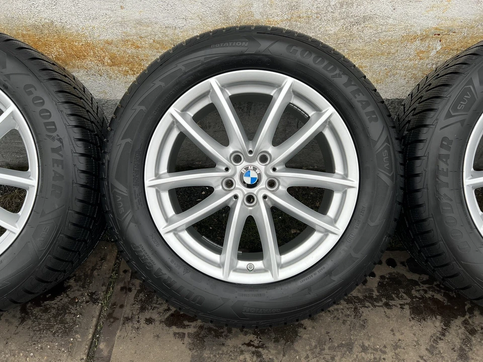 Original BMW X5 G05 18 Zoll V Speiche 618 Winterräder Felgen 6880684 DOT21 8,5mm - Bild 4 von 4