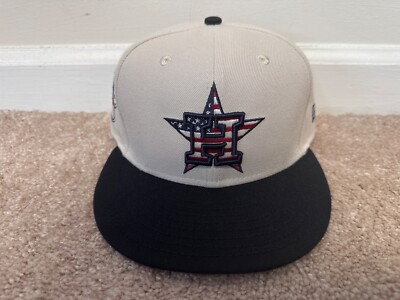 2024 Houston Astros 4th of July New Era Hat Size 7 1/4 Team Issue NWOT