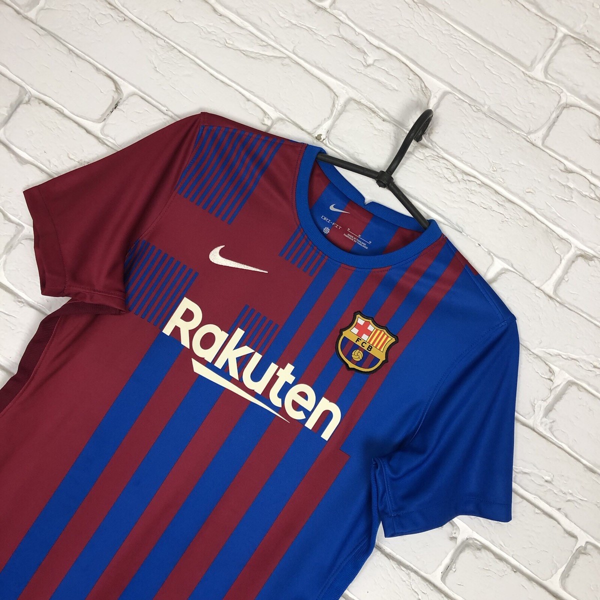 Barcelona 2021 2022 Home Nike soccer jersey Size M women's | eBay