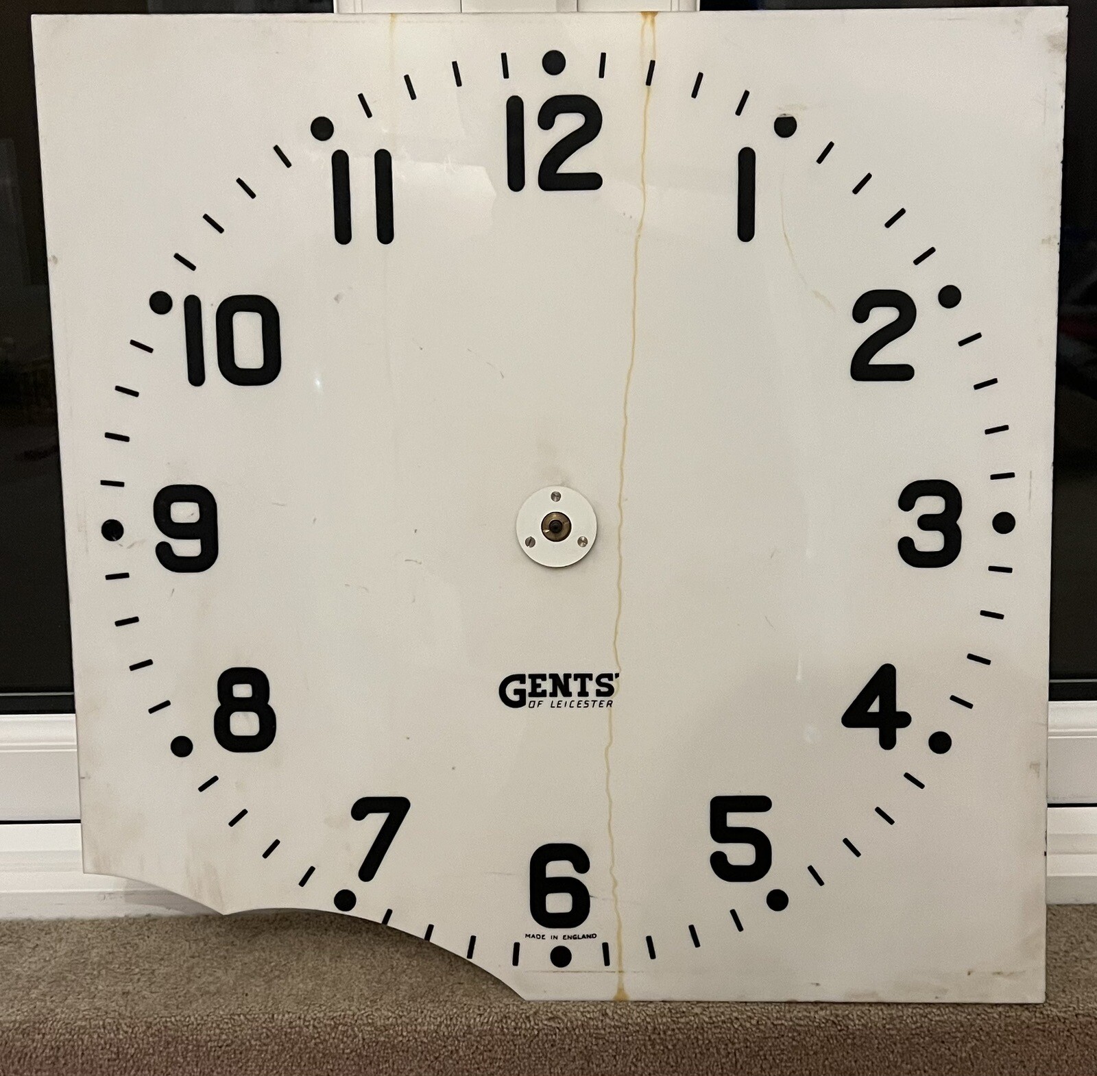 Gents of Leicester Double Sided Illuminated Vintage Factory Station