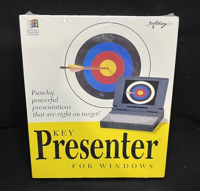 Vtg Key Presenter For Microsoft Windows Sealed New In Box Presentation Program