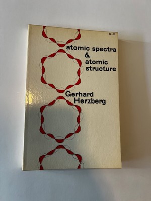 Atomic Spectra and Atomic Structure by Gerhard Herzberg (SC, 2nd edition, fine)