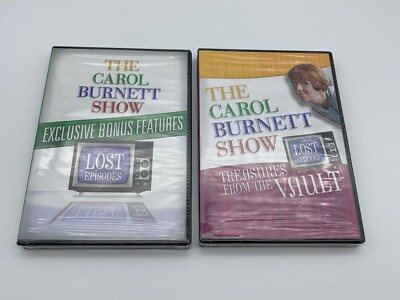The Carol Burnett Show: The Lost Episodes Time Life 2 DVD Set Vault Bonus NEW