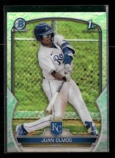 2023 Bowman #BCP-136 Juan Olmos Kansas City Royals Lunar
