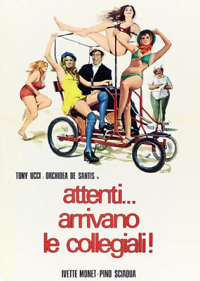 ATTENTI ARRIVANO LE COLLEGIALLI  Toni Ucci, Orchidea de Santis, Yvette Monet DVD