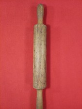 Antique 20" One Piece Wood Rolling Pin
