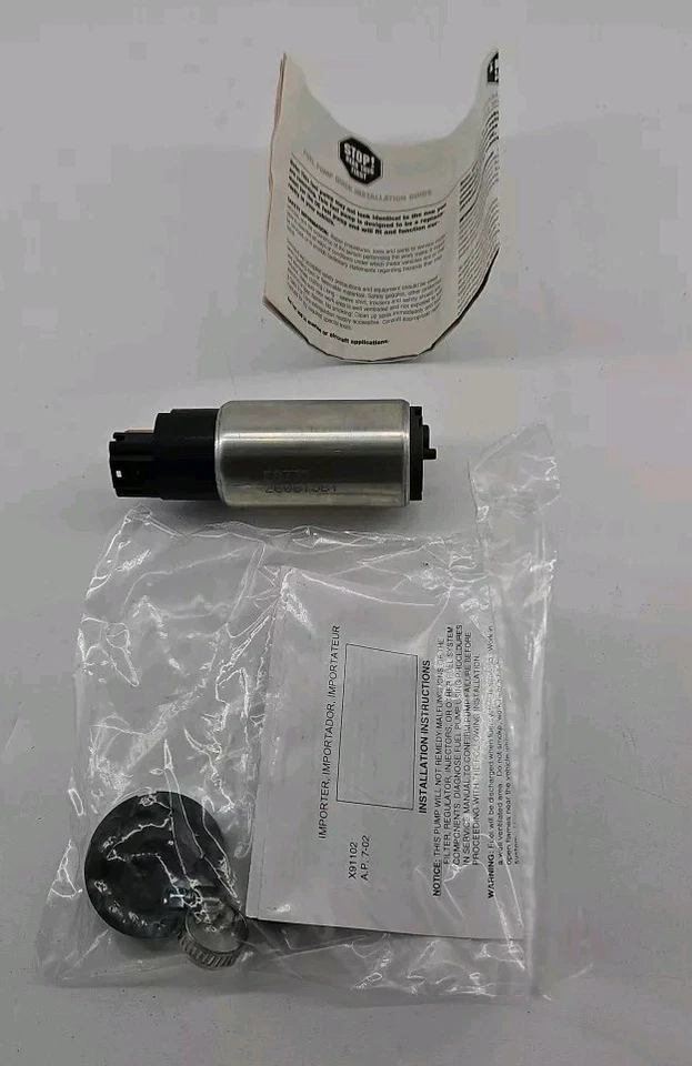 NAPA - B-0204-E - 电气燃料泵 - 适用于 07-12 现代伊兰特 — 第 2/2 张图片