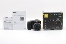 Works !【 MINT in Box 】 Nikon COOLPIX L340 Black Digital Camera 20.2MP from JAPAN