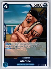 Aladine OP14-043 Rare The Azure Sea's Seven One Piece Foil Near Mint