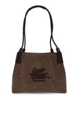 ETRO Libra Small Brown Shoulder Bag New & Authentic