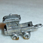 Vintage Die Cast Metal Miniature Pewter Railroad Locomotive lot 7 2tracks- 5cars — photo 5