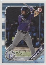 2019 Bowman Draft Sky Blue 367/499 Vince Fernandez #BD-137 9t3