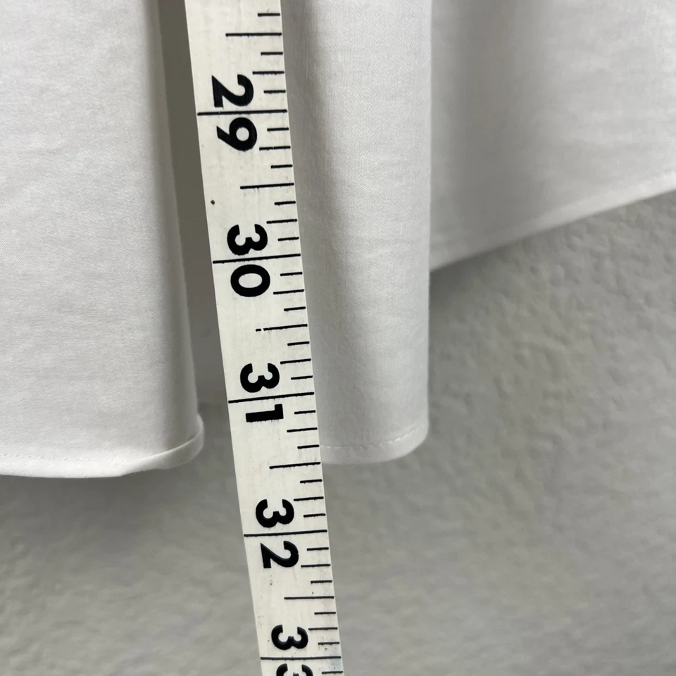 Calvin Klein Mens Tuxedo Dress Shirt L 16-16.5 32/33 White Slim Fit Stretch - Image 4 of 4