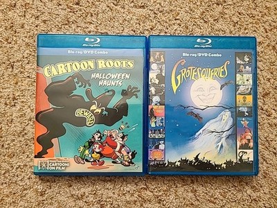 Cartoon Roots Halloween Haunts Grotesqueries Vintage Spooky Cartoons Blu Ray Dvd