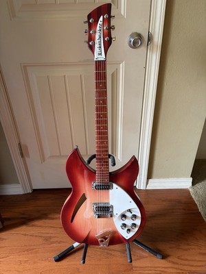 1996 Fireglo Rickenbacker 6-string 330 Electric Guitar with Case A Beauty