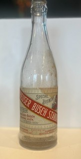 Pre Pro 12oz. Anheuser Busch Jacob Wirth Boston Bottle on Narragansett Bottle
