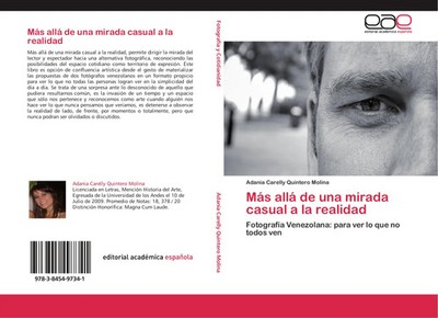 Adania Carelly Quintero Molina | Más allá de una mirada casual a la realidad