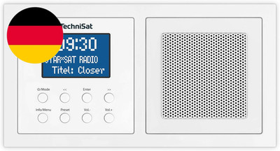 Technisat DIGITRADIO up 1 - DAB+ Unterputzradio Zur Anbringung in Jeder Doppel U