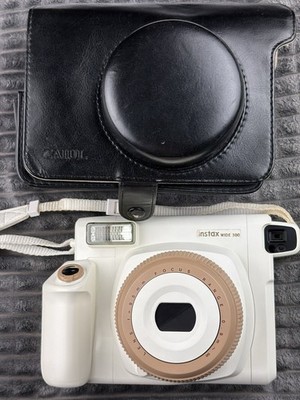 Instax Wide 300 Toffee White Sofortbildkamera Sofortbildkamera Gift