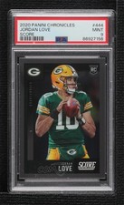 2020 Panini Chronicles Score Update Rookies Jordan Love #444 PSA 9 MINT 2l4