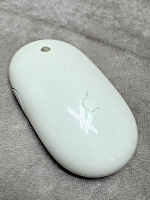 Apple Magic Mouse A1197 Wireless Bluetooth White Tested Working