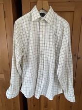 Men’s Laine Taylor Classic Cotton  Check Shirt Size 39