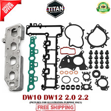 FITS PEUGEOT BOXER VAN CITROEN C4 FORD DW10FUD DW12RUD 2.0 2.2 HDI TDCI HEAD SET