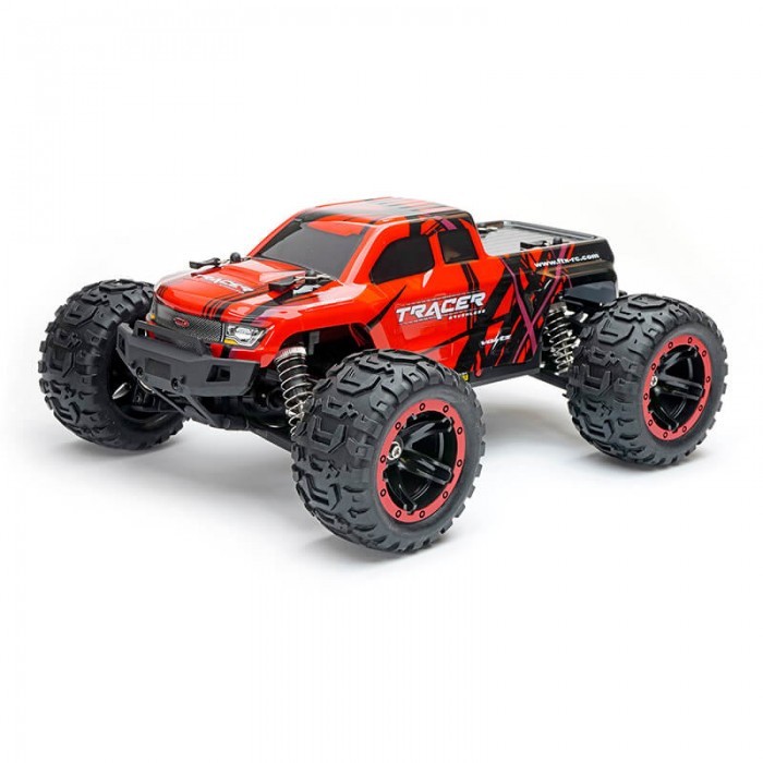 Monster Truck FTX Tracer Brushless 1/16 4x4 tout-terrain noir et rouge