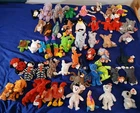 Vintage Lot of 66 TY Beanie Babies Assorted Small McDonald's Teenie Beanies
