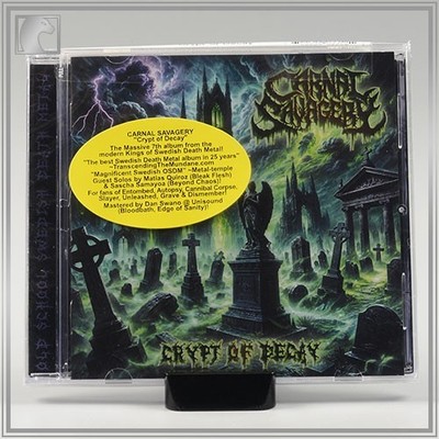 CARNAL SAVAGERY ''Crypt of Decay'' cd