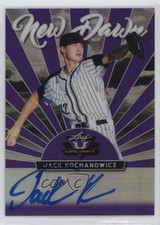 2019 Leaf Valiant New Dawn Purple Prismatic 3/15 Jack Kochanowicz Auto 0s3