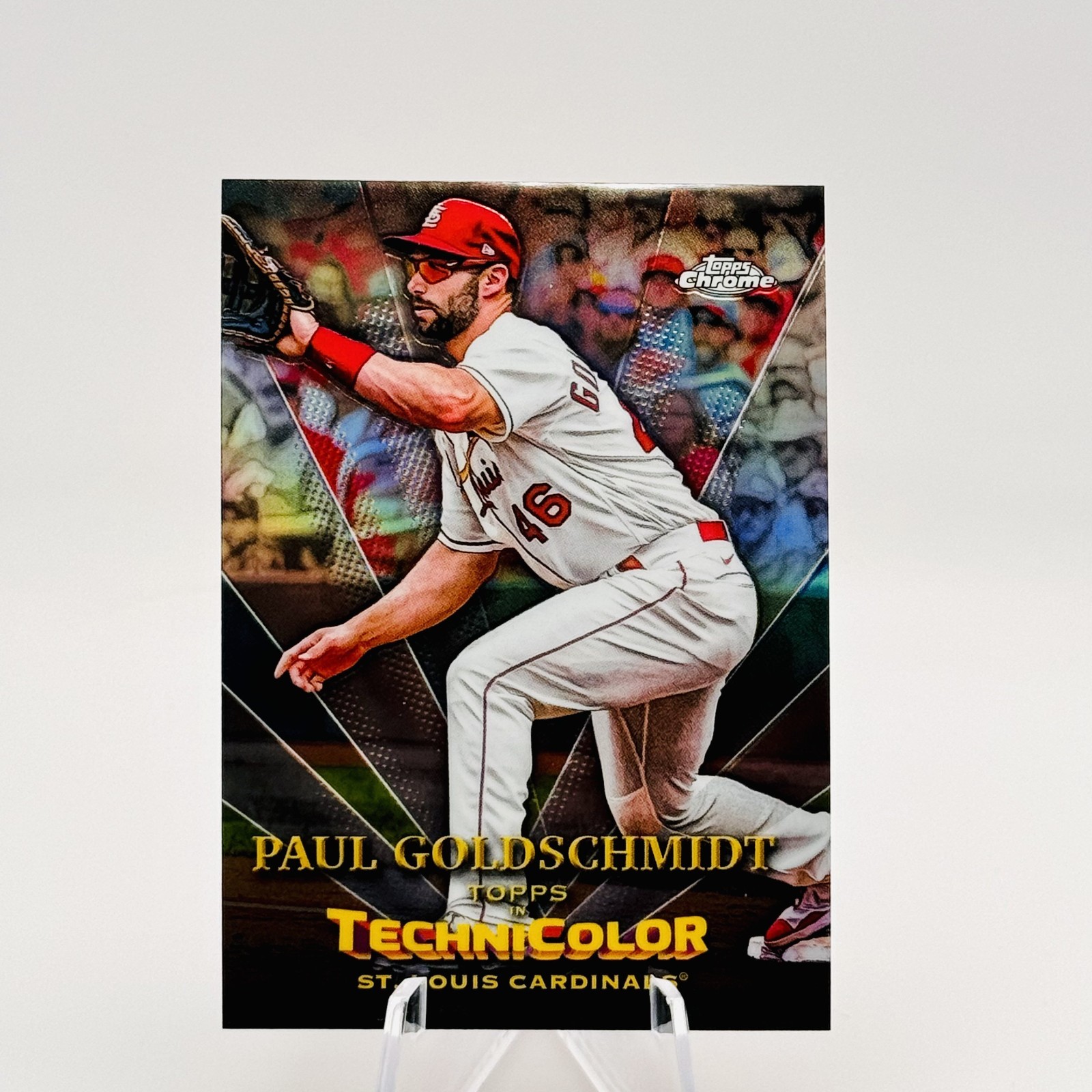PAUL GOLDSCHMIDT Topps in Technicolor Refractor 2023 Topps Chrome #TT-15