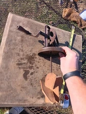 vintage dandy belknap louisville ky butter churn lid paddle