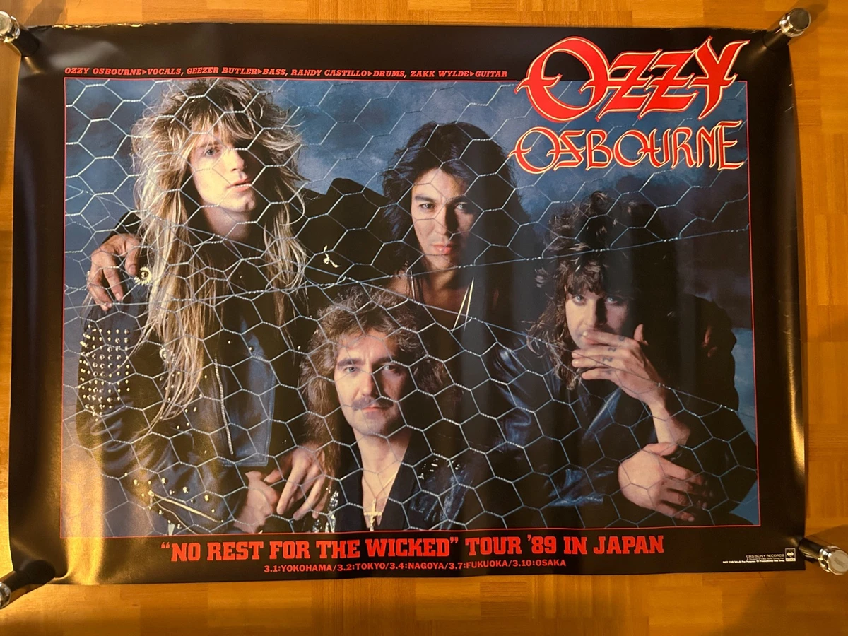 Original Ozzy Osbourne Posters for sale | eBay