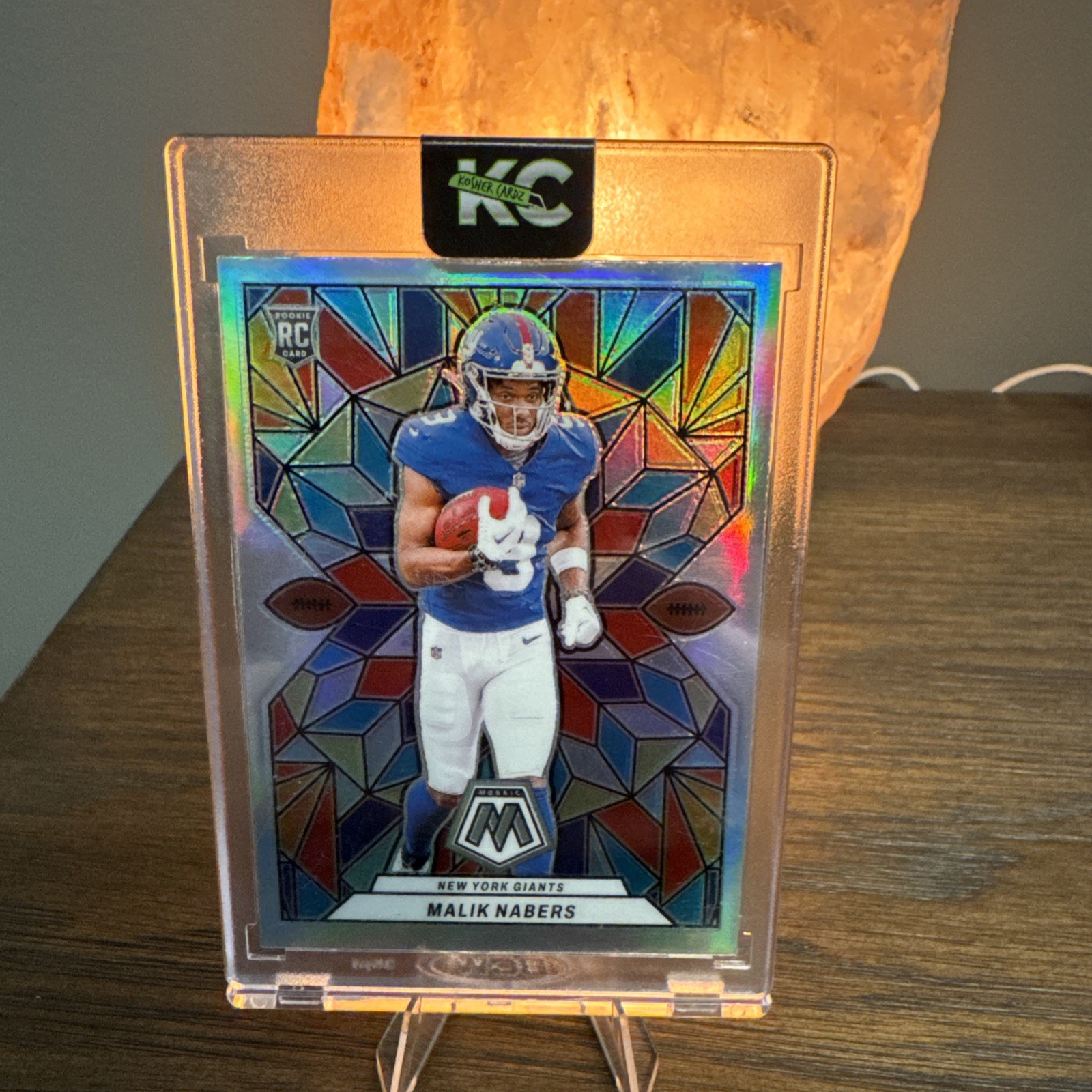 2024 Mosaic Malik Nabers Stained Glass RC Case Hit SSP Giants Rookie 🔥