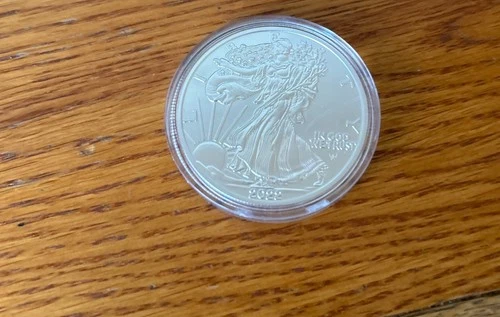 2022 AMERCAIN SILVER EAGLE .999 Fine Silver Uncirculated BU-Coin