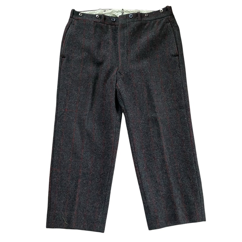 Vintage 1970’s Woolrich Malone Pants Wool Trousers Size 38