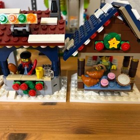 LEGO Creator Winter Village Market 10235 In 2013 Used Retired As Is