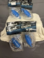 Box Of 8 Sterling Brand Squeeze/Siphon Pumps . Plastic Bag With Hangtag