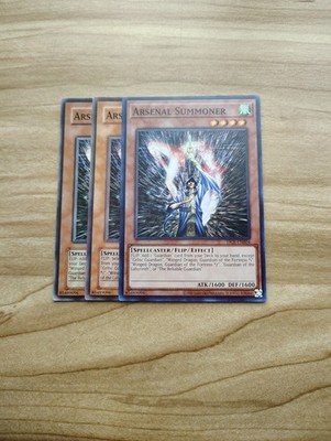 Yu-Gi-Oh - Arsenal Summoner 3X - Full Playset