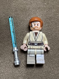 LEGO Star Wars Obi-Wan Kenobi Minifigure sw0704 75135 Obi-Wan's Jedi Interceptor