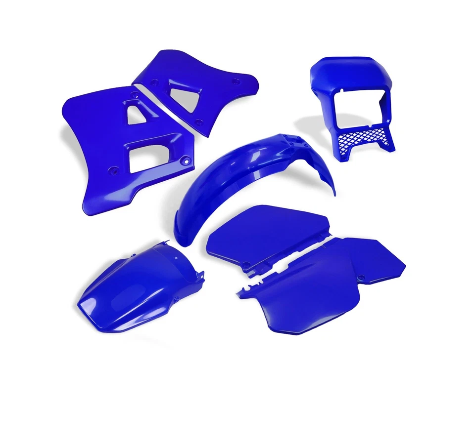 Kit plastique BLEU - YAMAHA DT 125 R / DT200 R (1988 à 2002) - Photo 1/1