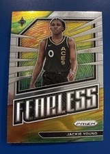 2023 Panini Prizm WNBA #13 Fearless Jackie Young