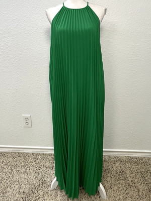 line and dot green maxi dress Arlo Tube Dress