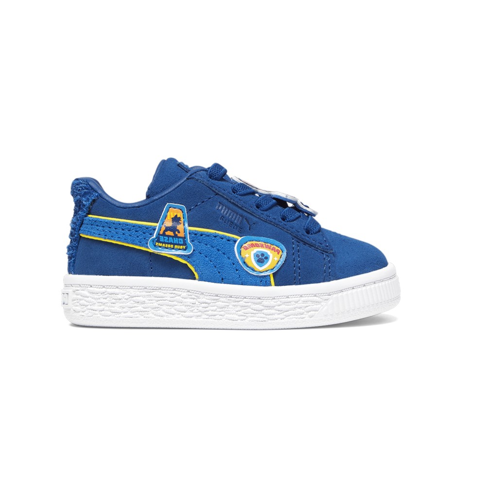PUMA Suede Chase X P Patrol Lace Up  Toddler Boys Blue Sneakers Casual Shoes 394