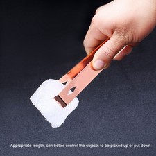 Cocktail Tong Thickened Rhombus Stainless Steel Food Ice Sugar Cube Tong For Bar
