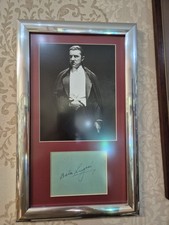 Bela Lugosi Signed Autograph Framed Display Dracula Photo UACC COA